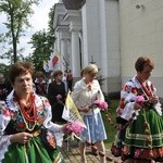 Powitanie ikony MB Częstochowskiej w Domaniewicach