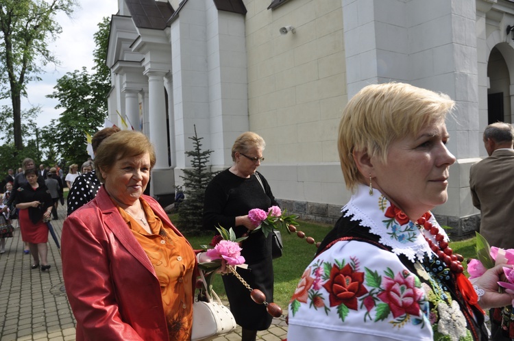 Powitanie ikony MB Częstochowskiej w Domaniewicach