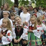 Powitanie ikony MB Częstochowskiej w Domaniewicach