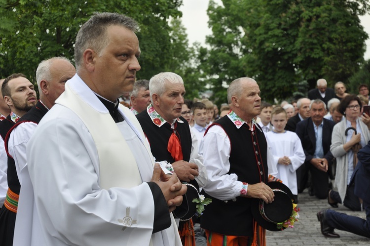 Powitanie ikony MB Częstochowskiej w Domaniewicach