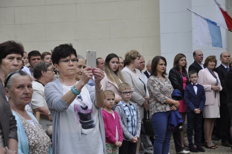 Powitanie ikony MB Częstochowskiej w Domaniewicach