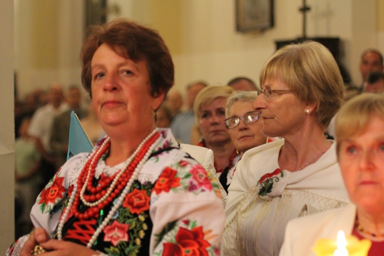 Powitanie ikony MB Częstochowskiej w Domaniewicach