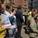 Protest przeciwko programowi in vitro