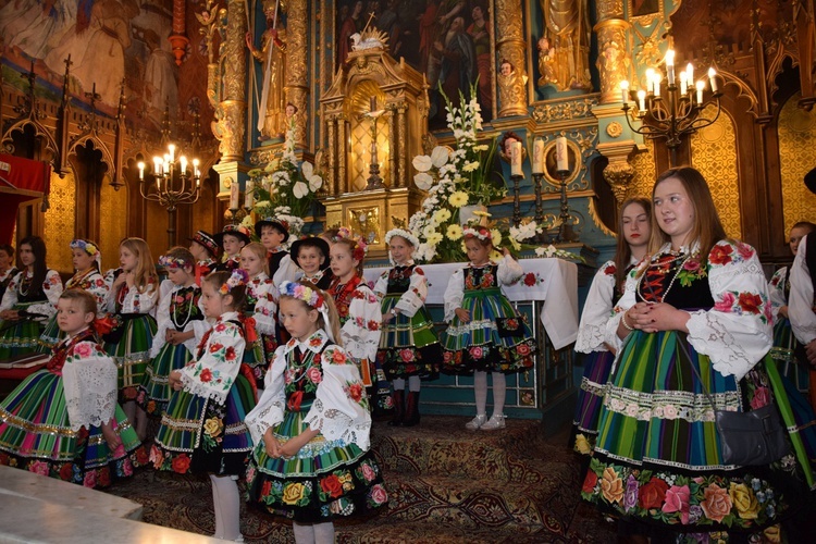 Powitanie ikony MB Częstochowskiej z Złakowie Kościelnym