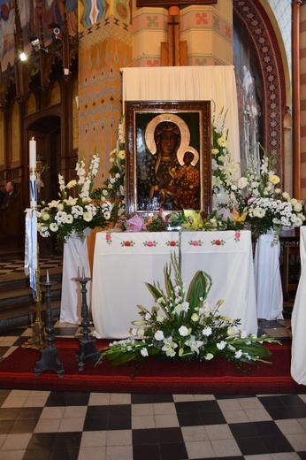 Powitanie ikony MB Częstochowskiej z Złakowie Kościelnym