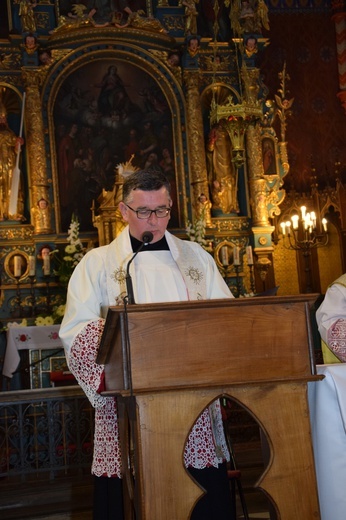 Powitanie ikony MB Częstochowskiej z Złakowie Kościelnym