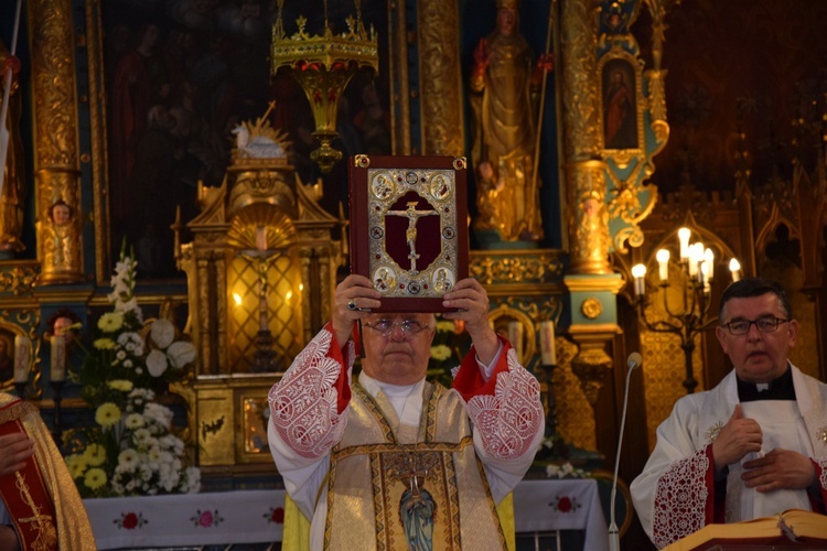 Powitanie ikony MB Częstochowskiej z Złakowie Kościelnym