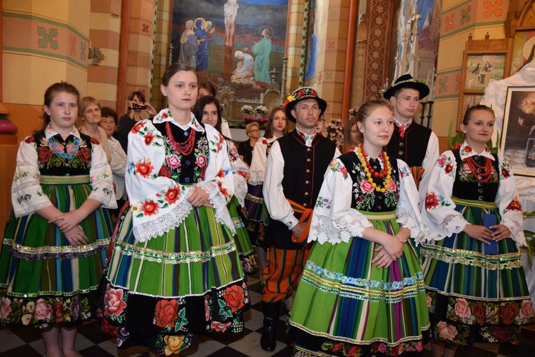 Powitanie ikony MB Częstochowskiej z Złakowie Kościelnym