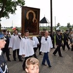 Powitanie ikony MB Częstochowskiej z Złakowie Kościelnym