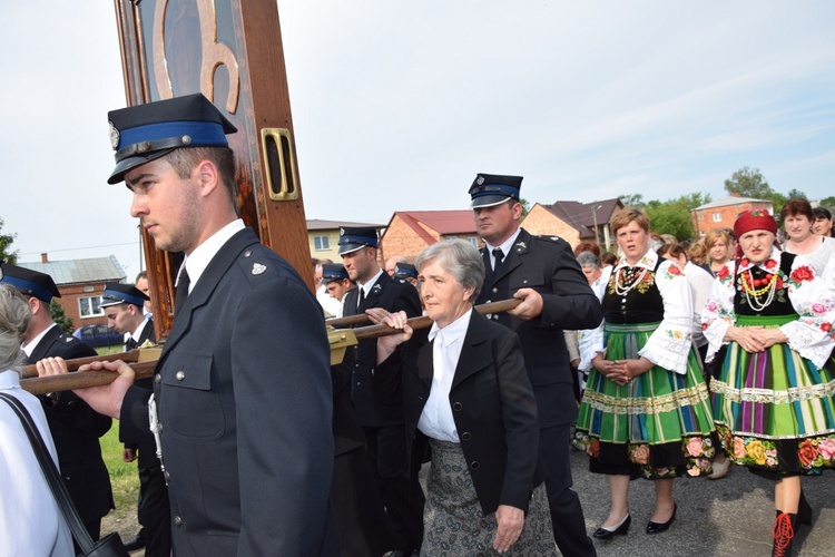 Powitanie ikony MB Częstochowskiej z Złakowie Kościelnym