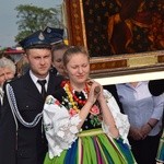 Powitanie ikony MB Częstochowskiej z Złakowie Kościelnym