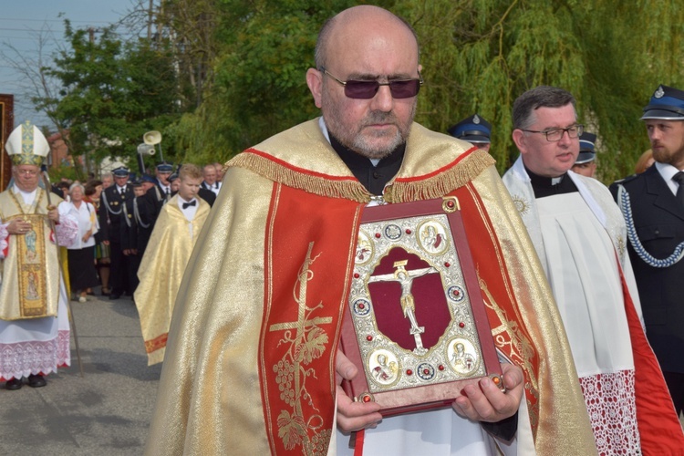 Powitanie ikony MB Częstochowskiej z Złakowie Kościelnym