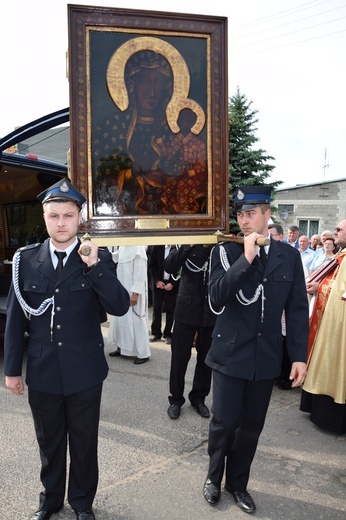 Powitanie ikony MB Częstochowskiej z Złakowie Kościelnym