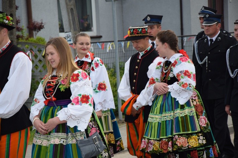 Powitanie ikony MB Częstochowskiej z Złakowie Kościelnym