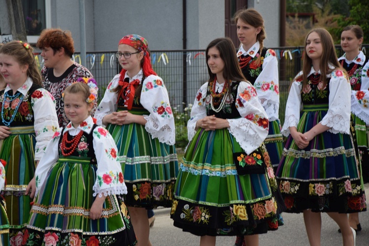 Powitanie ikony MB Częstochowskiej z Złakowie Kościelnym