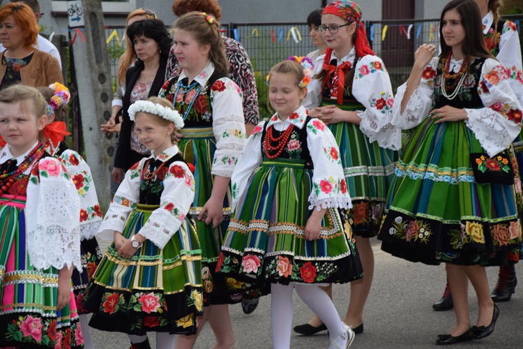 Powitanie ikony MB Częstochowskiej z Złakowie Kościelnym