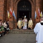 Powitanie ikony MB Częstochowskiej z Złakowie Kościelnym