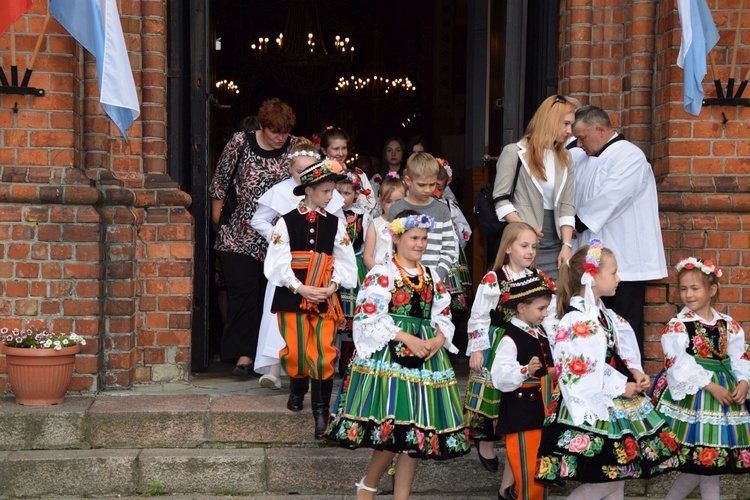 Powitanie ikony MB Częstochowskiej z Złakowie Kościelnym