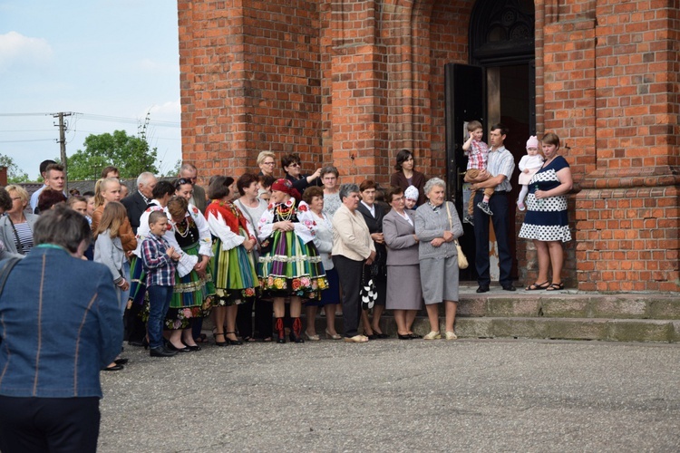 Powitanie ikony MB Częstochowskiej z Złakowie Kościelnym