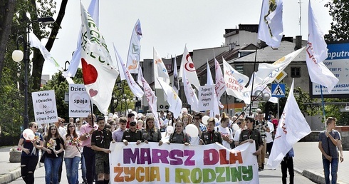 Po raz drugi familijny marsz przeszedł ulicami Płońska