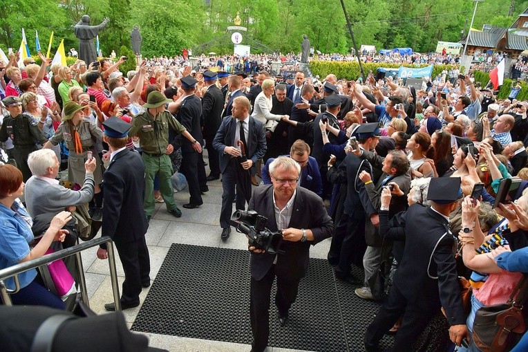 Uroczystości na Krzeptówkach cz. 2