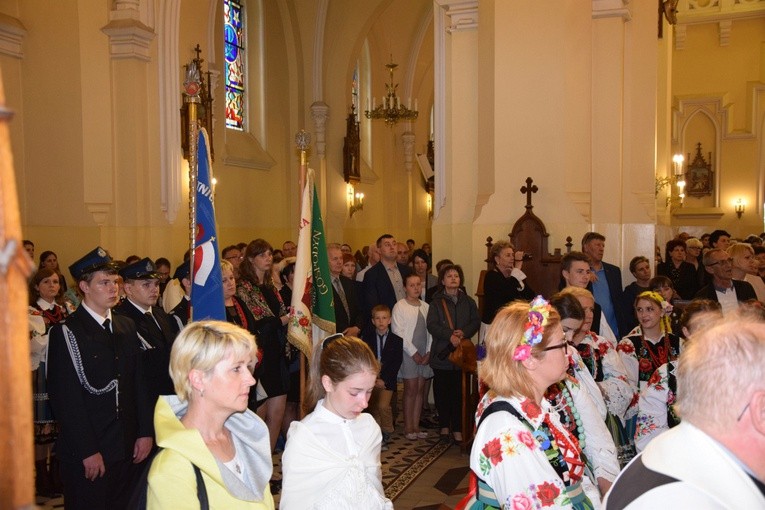 Powitanie ikony MB Częstochowskiej w Zdunach