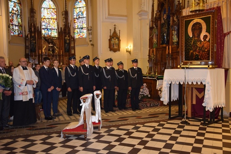 Powitanie ikony MB Częstochowskiej w Zdunach