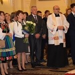 Powitanie ikony MB Częstochowskiej w Zdunach