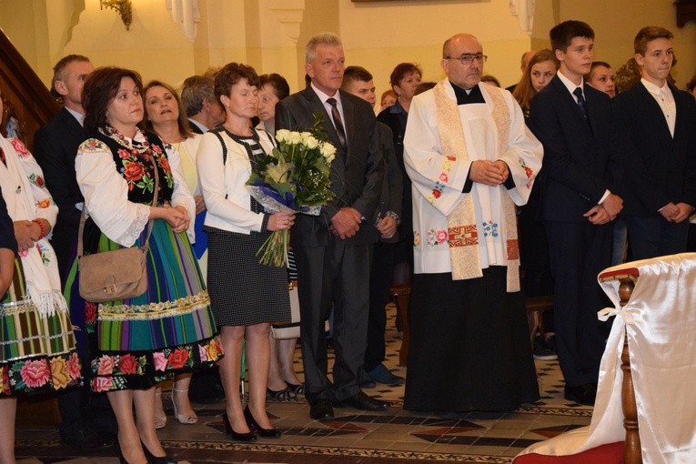 Powitanie ikony MB Częstochowskiej w Zdunach