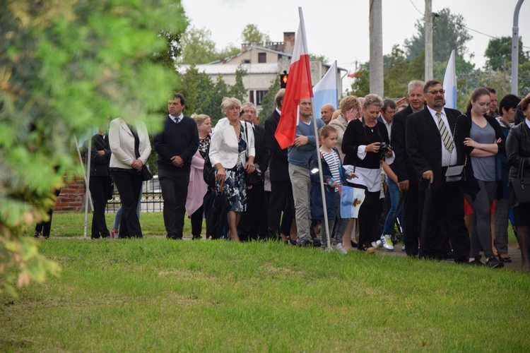 Powitanie ikony MB Częstochowskiej w Zdunach