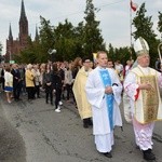 Powitanie ikony MB Częstochowskiej w Zdunach