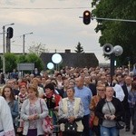 Powitanie ikony MB Częstochowskiej w Zdunach