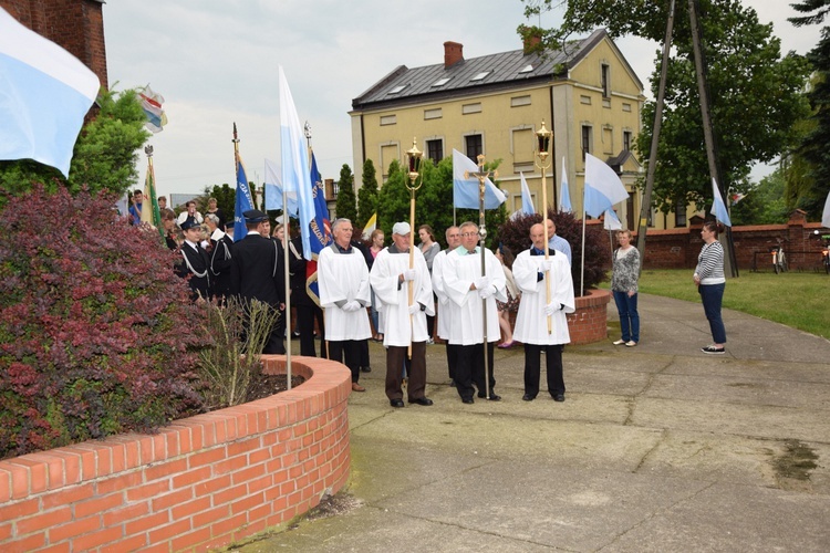 Powitanie ikony MB Częstochowskiej w Zdunach