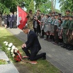 Prezydent RP przy grobie powstańców śląskich w Gliwicach