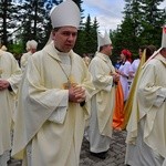 Episkopat Polski w kościele św. Krzyża w Zakopanem