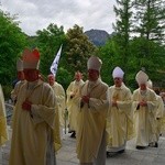 Episkopat Polski w kościele św. Krzyża w Zakopanem