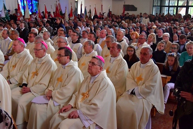 Episkopat Polski w kościele św. Krzyża w Zakopanem