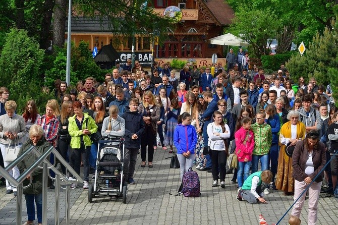 Episkopat Polski w kościele św. Krzyża w Zakopanem