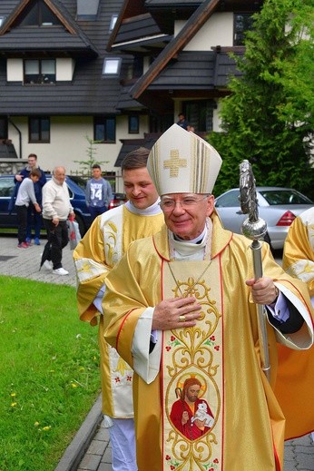 Episkopat Polski w kościele św. Krzyża w Zakopanem