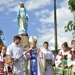 Powitanie ikony MB Częstochowskiej w Bąkowie