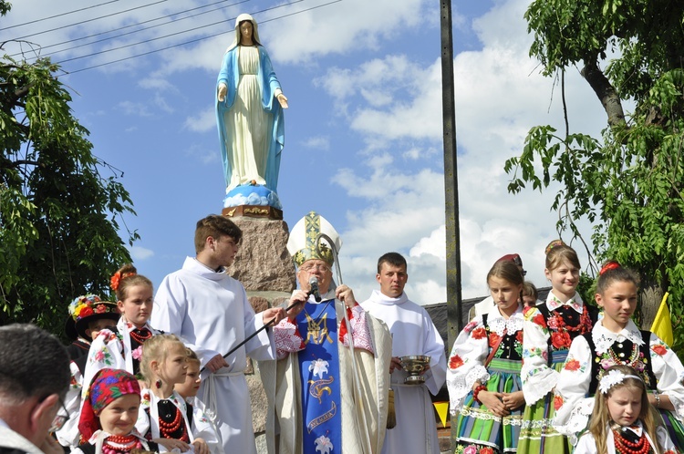 Powitanie ikony MB Częstochowskiej w Bąkowie