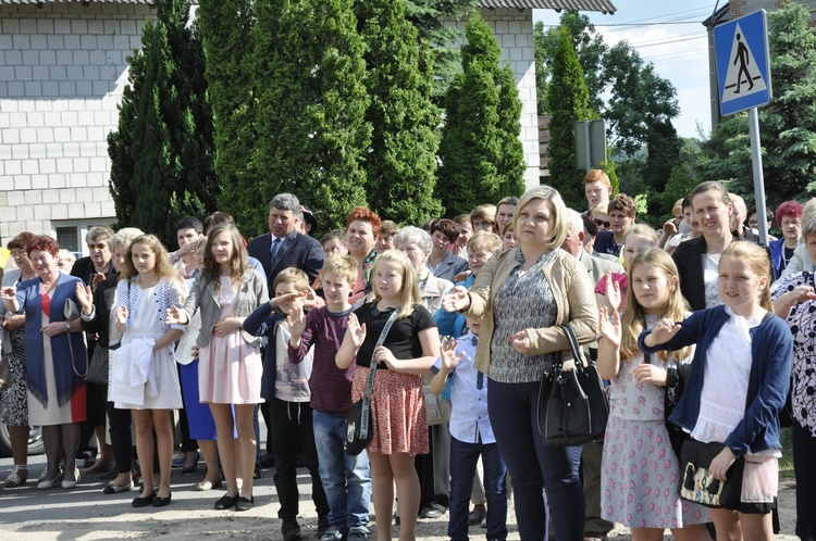 Powitanie ikony MB Częstochowskiej w Bąkowie