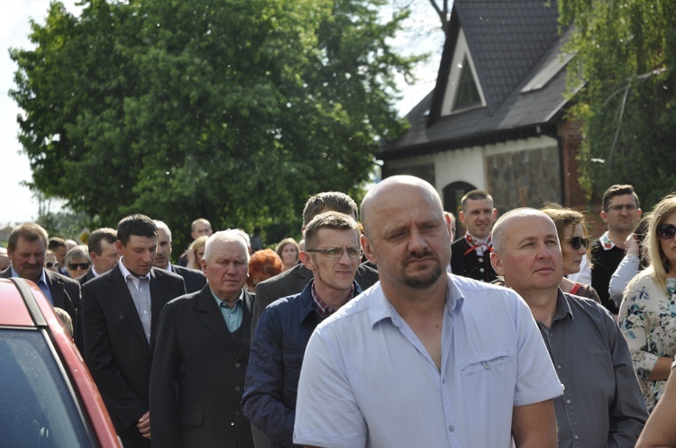 Powitanie ikony MB Częstochowskiej w Bąkowie