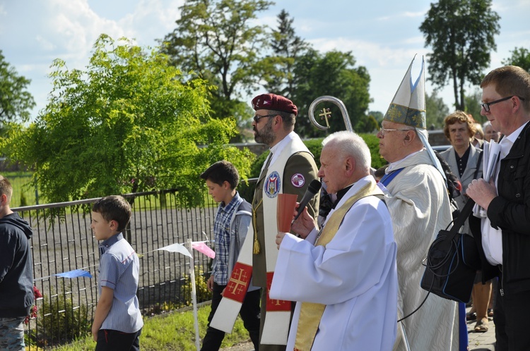 Powitanie ikony MB Częstochowskiej w Bąkowie