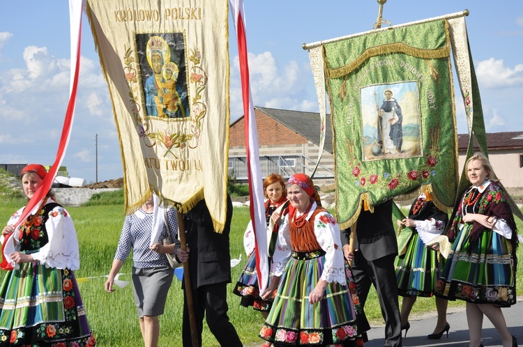 Powitanie ikony MB Częstochowskiej w Bąkowie