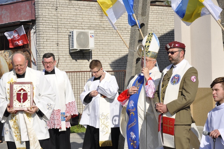 Powitanie ikony MB Częstochowskiej w Bąkowie