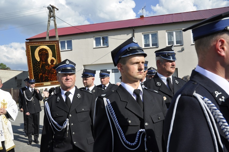 Powitanie ikony MB Częstochowskiej w Bąkowie