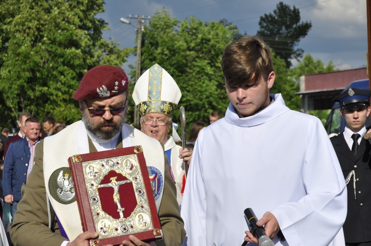 Powitanie ikony MB Częstochowskiej w Bąkowie