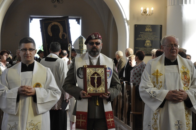 Powitanie ikony MB Częstochowskiej w Bąkowie