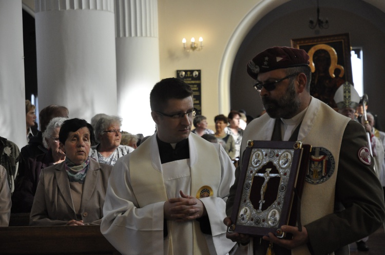 Powitanie ikony MB Częstochowskiej w Bąkowie